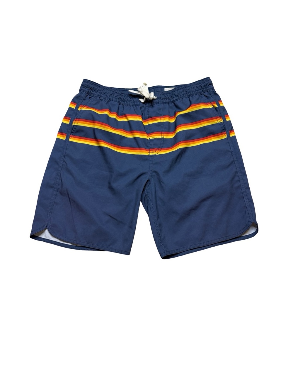 🩳 Fair Harbor Youth‎ Swim Trunks XL Striped Lined Beach Shorts 🌊
